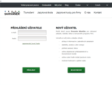 Tablet Screenshot of isweb.skrivanek.cz